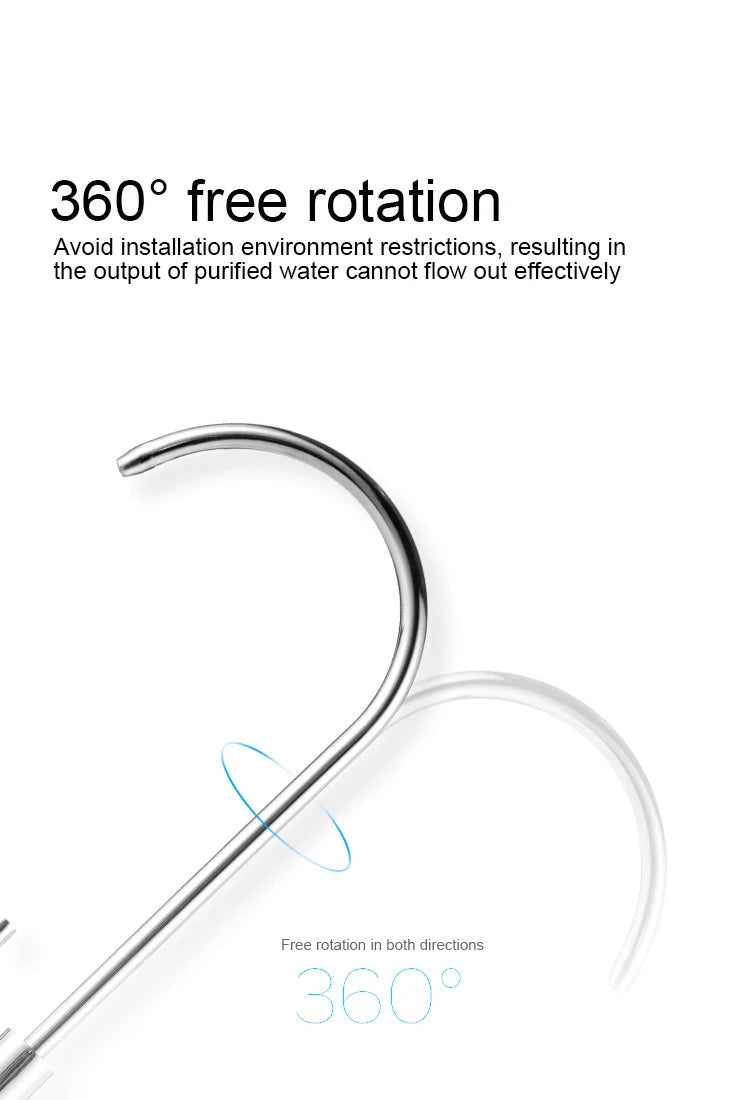Water Purifier Faucet, Lead-Free Filtered Faucet Fits Reverse Osmosis Units or Water Filtration System Kitchen RO Faucet