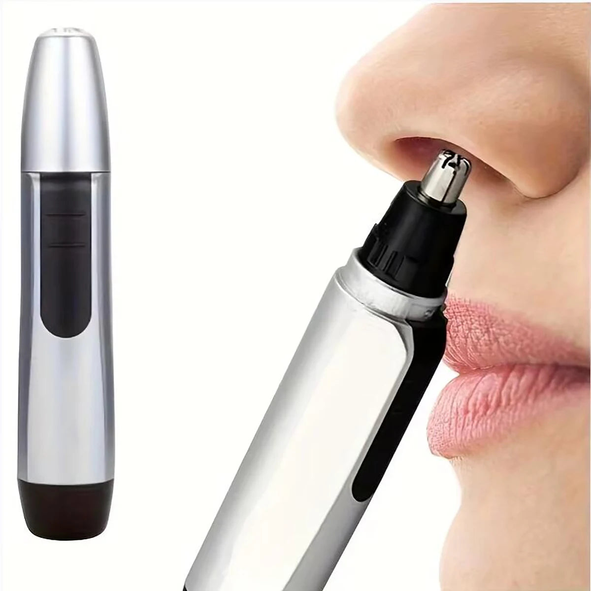 Electric Nose Hair Trimmer Implement Shaver Clipper Men Women Ear Neck Eyebrow Trimmer Shaver Man Clean Trimer Razor Remover Kit