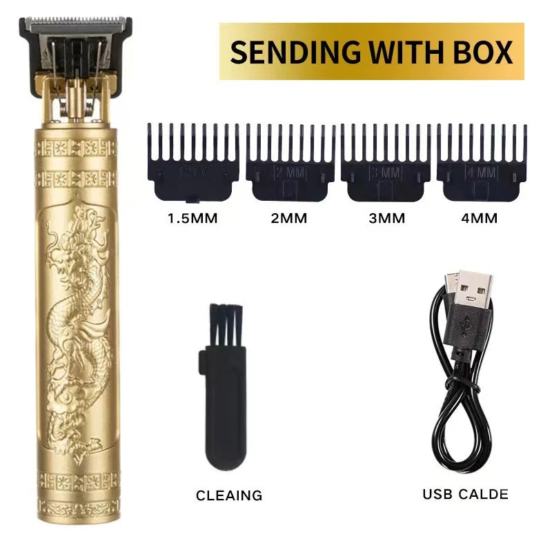 2025 T9 Hair Clipper Repair Beard Shaving Body Hair Trimmer Clippers Electric Machine Men Haircut Machine 0mm Barber Shaver