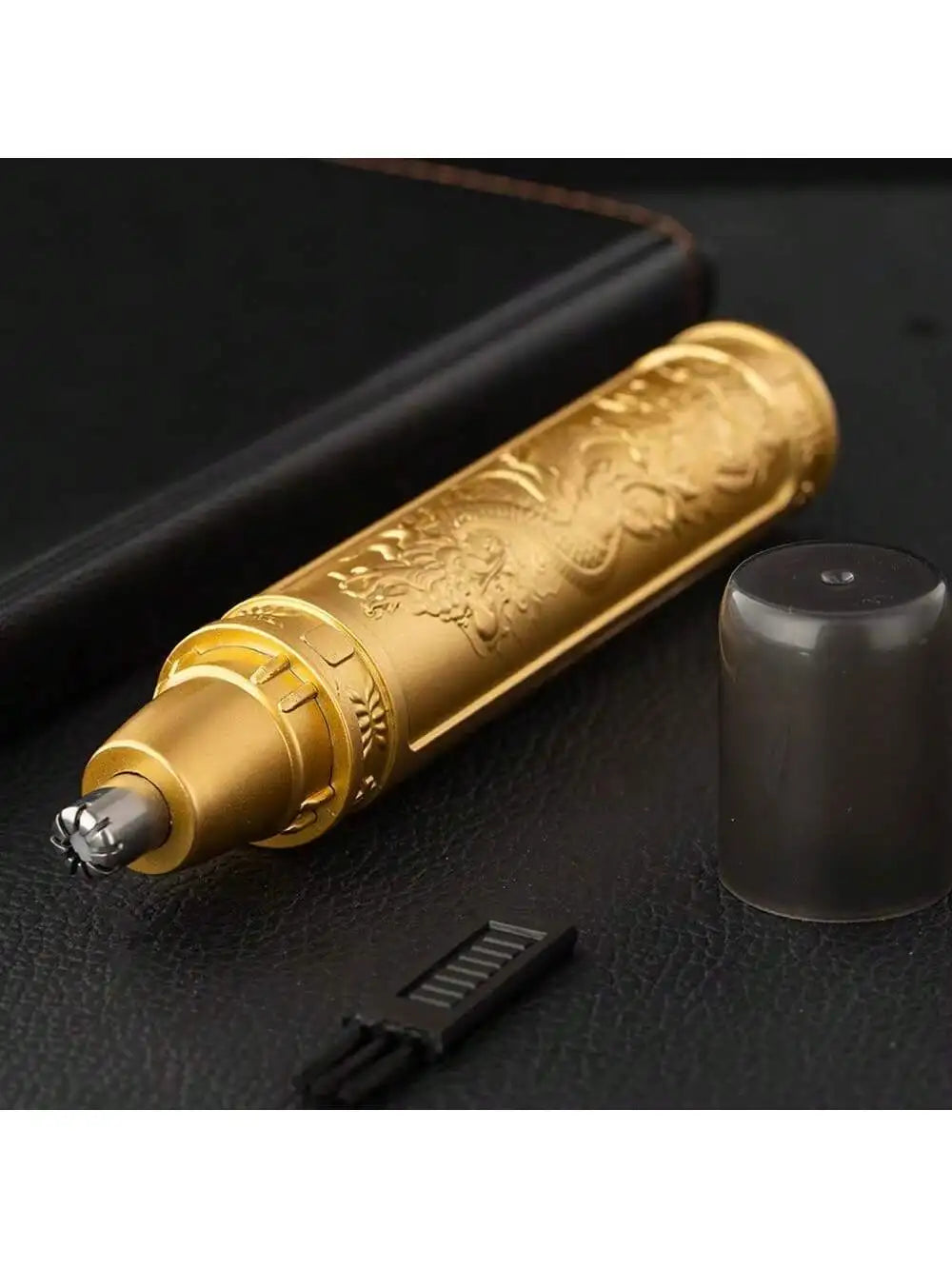 Ear and Nose Hair Trimmer for Men 360 Rotating Dual-Blade Electric Shaver Professional Ear Nose Hair Clipper Facial Hair Removal