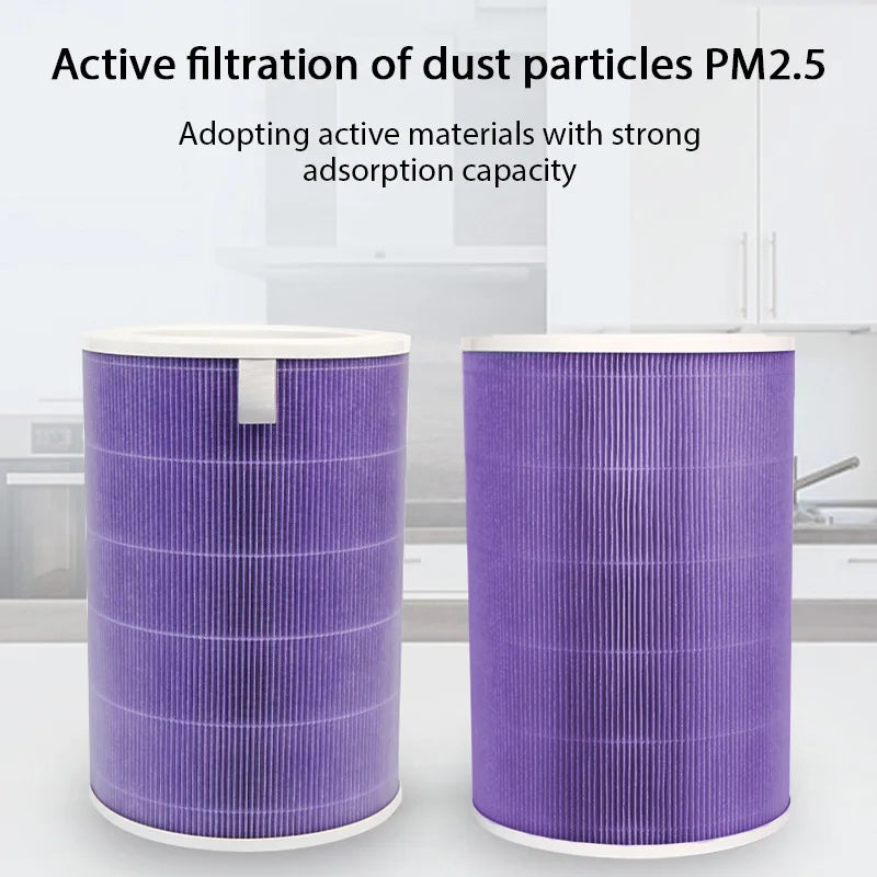 Air Filter For Xiaomi Mi Air Purifier 1 2 2H 2C 2S 3 3H 3C Pro Carbon Haze HEPA PM2.5 Anti Bacteria Formaldehyde Purifier Filter