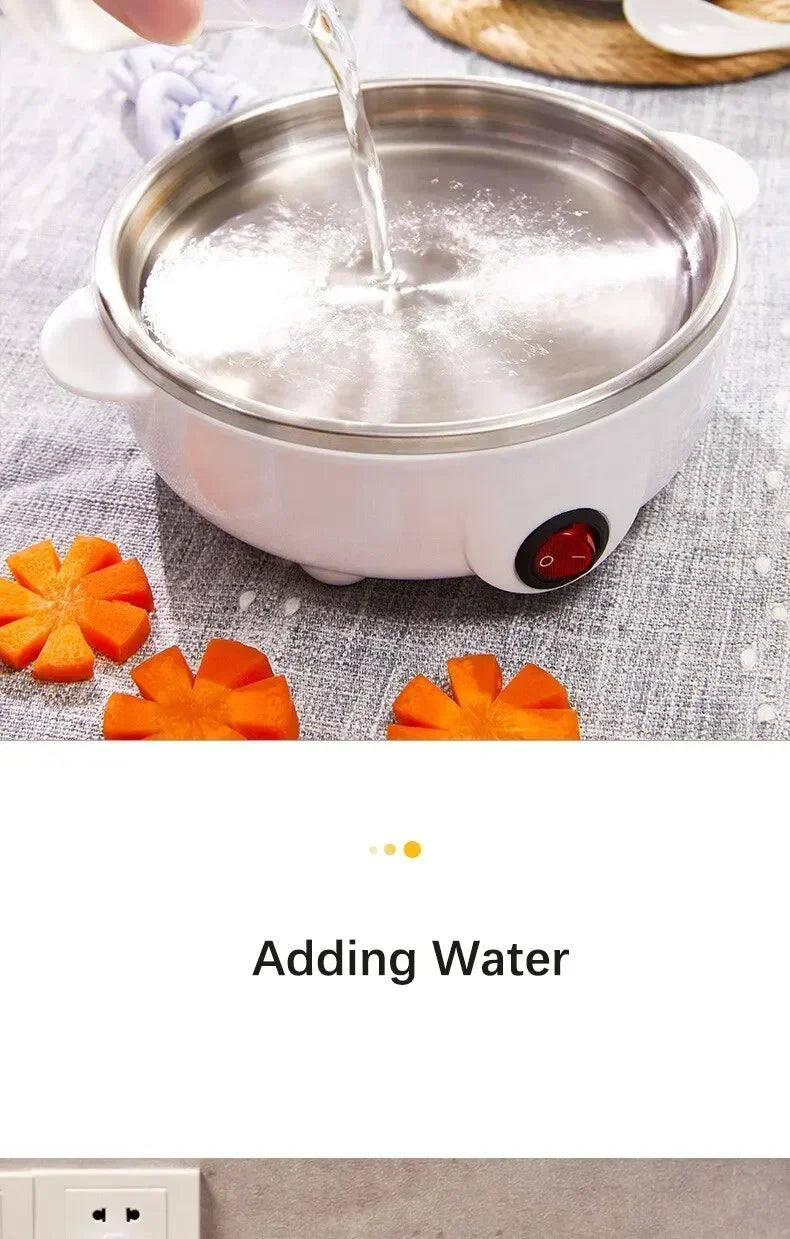 Multifunctional Electric Egg Boiler Double Layers Cooker Mini Steamer Poacher Kitchen Cooking Breakfast Machine breakfast maker