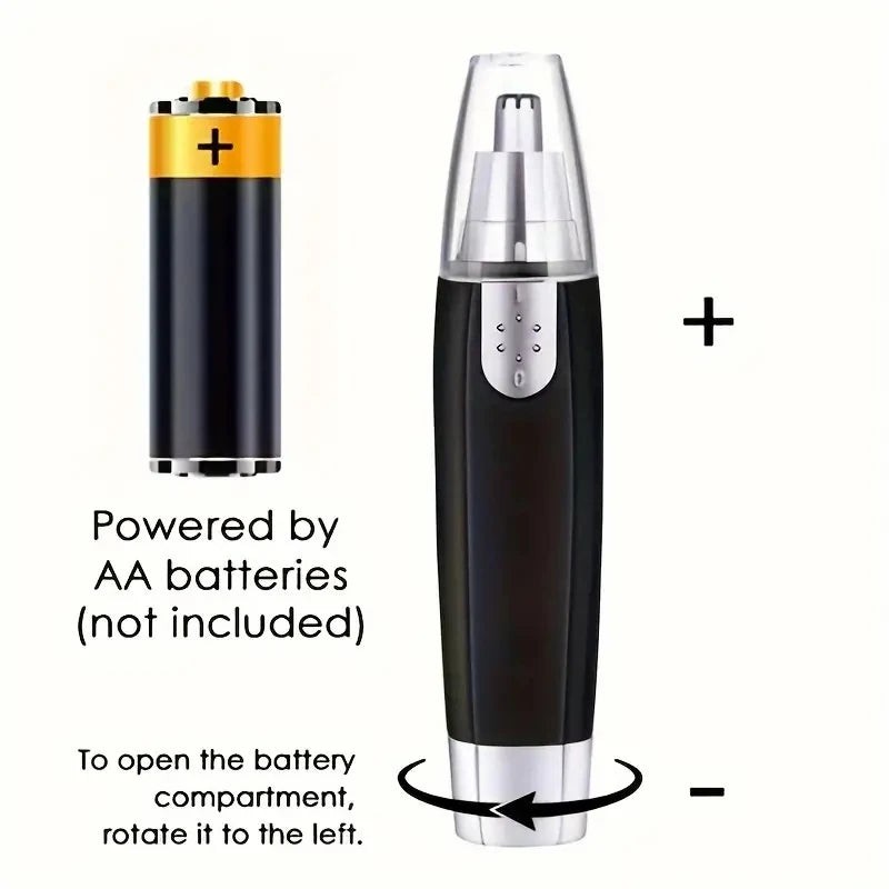 Electric Nose Hair Trimmer Implement Shaver Clipper Men Women Ear Neck Eyebrow Trimmer Shaver Man Clean Trimer Razor Remover Kit