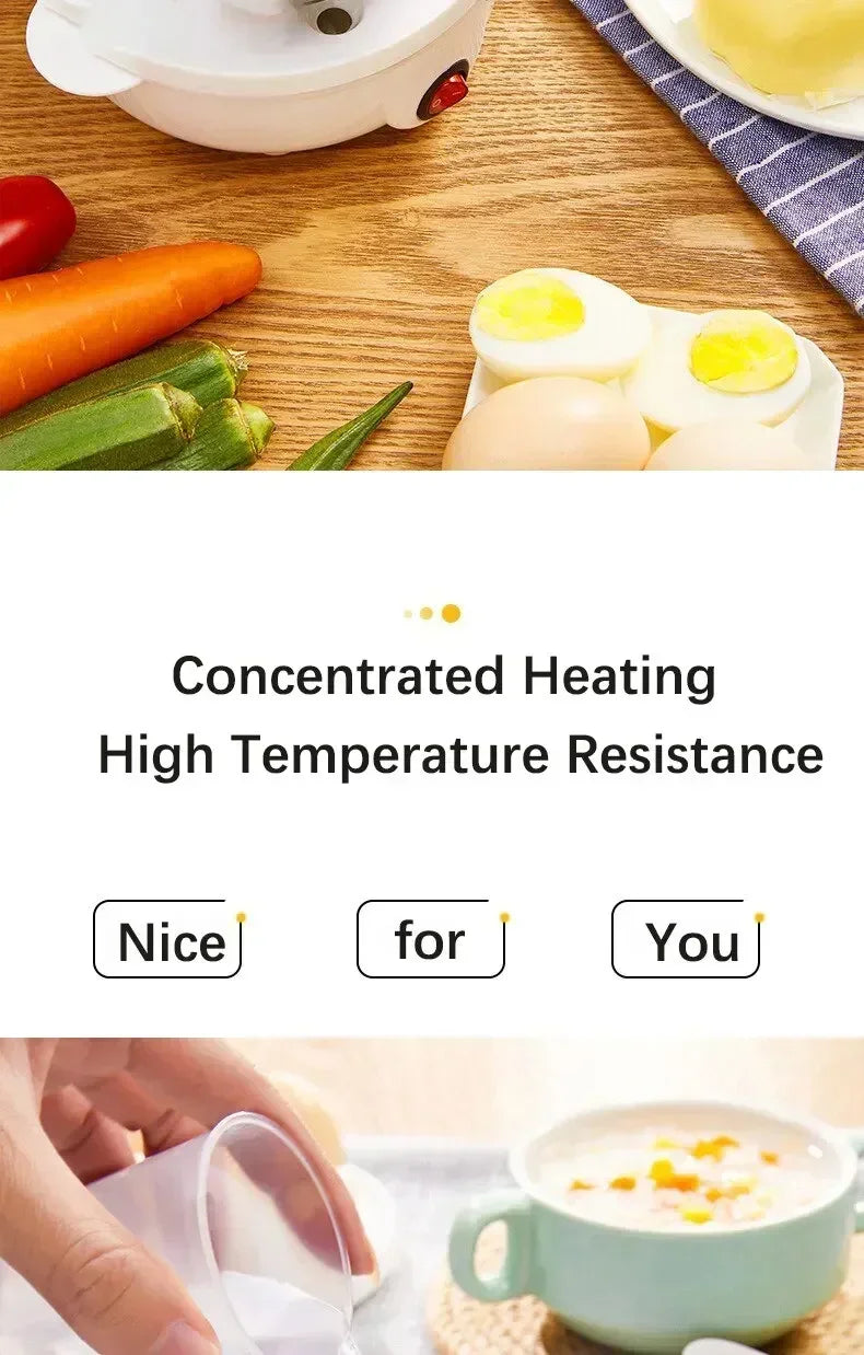 Multifunctional Electric Egg Boiler Double Layers Cooker Mini Steamer Poacher Kitchen Cooking Breakfast Machine breakfast maker