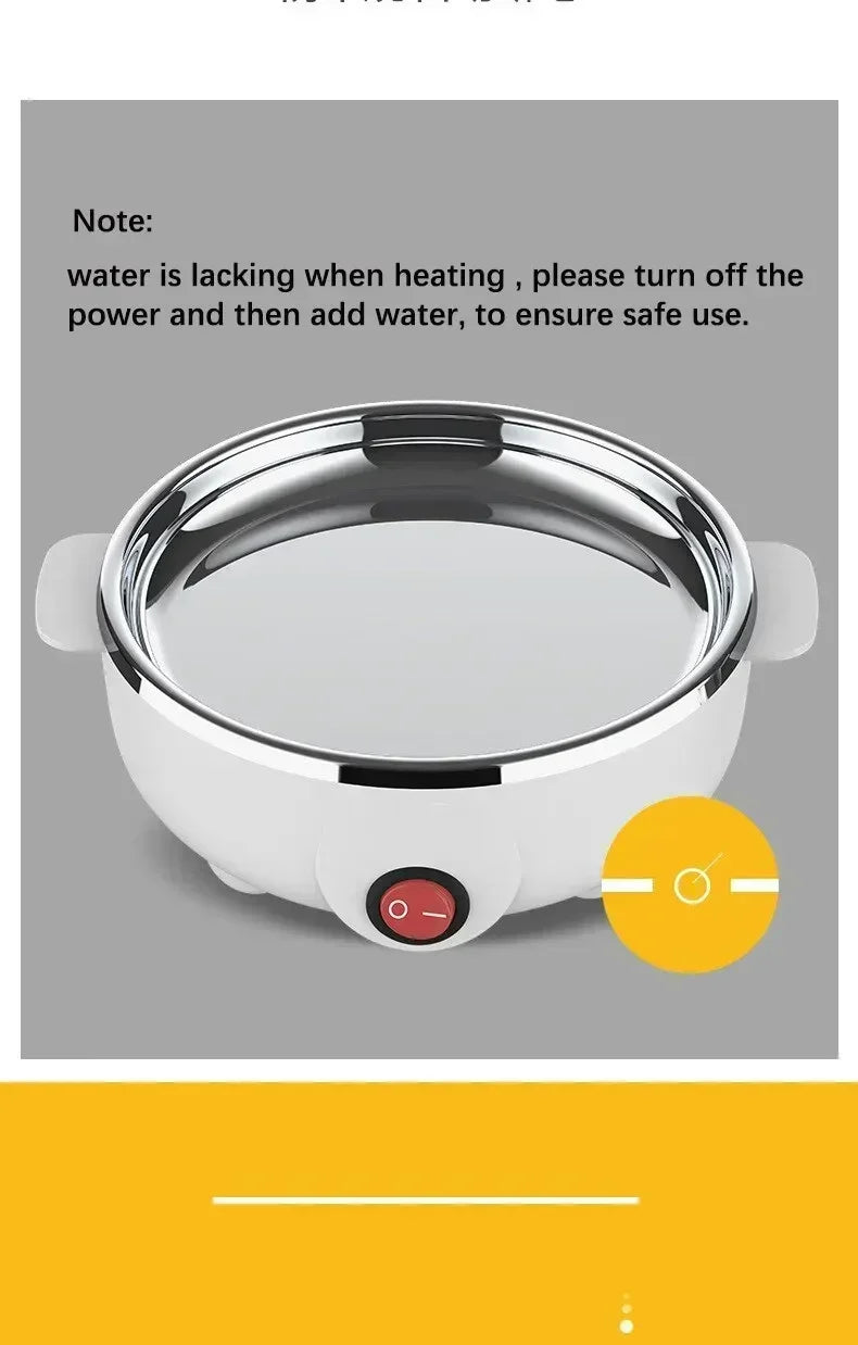Multifunctional Electric Egg Boiler Double Layers Cooker Mini Steamer Poacher Kitchen Cooking Breakfast Machine breakfast maker