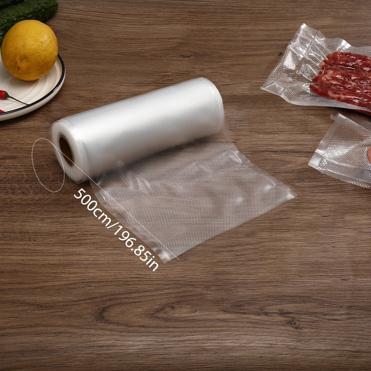 saengQ Kitchen Food Vacuum Sealer Bag Sous Vide Storage Bags For Vacuum Packaging 12/15/20/25/30cm*1500cm/Rolls