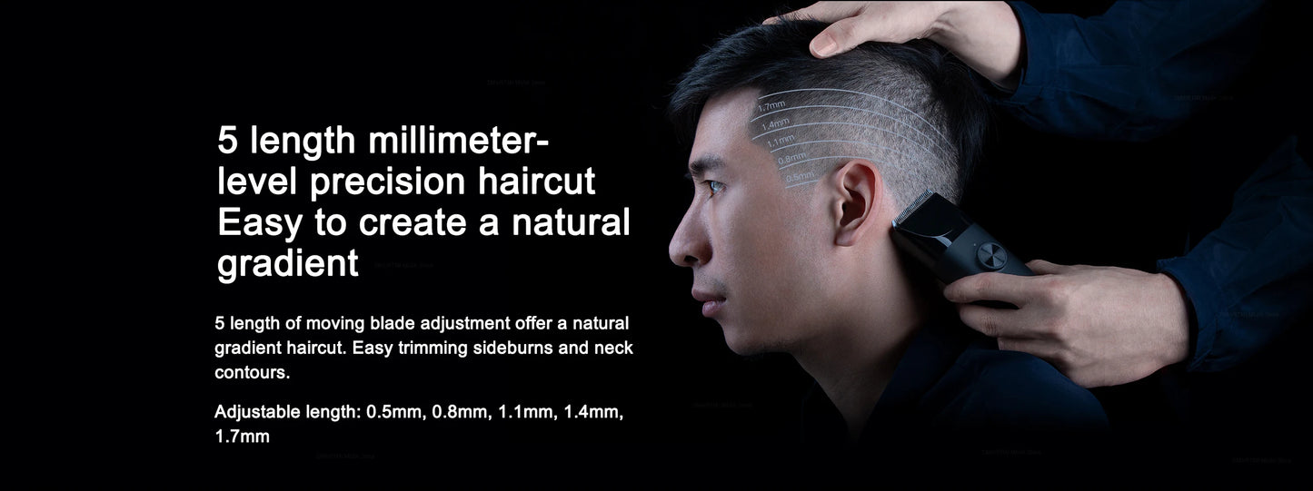 XIAOMI MIJIA Hair Trimmer Machine IPX7 Waterproof Hair Clipper Professional Cordless Electric Hair Cutting Barber Trimmers Men