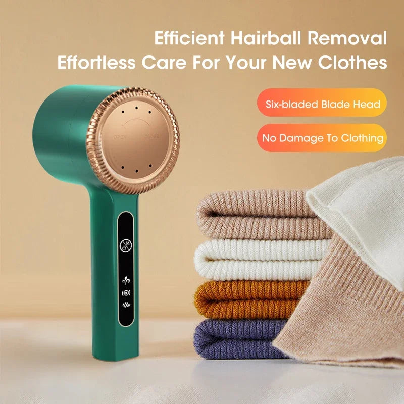 Portable Lint Remover for Clothes Usb Rechargeable Electric Hair Ball Trimmer Fuzz for Sweater Clothes Cardigan Serve Remover