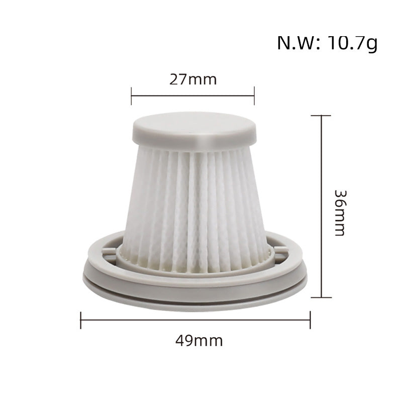 For Xiaomi Mijia Handy Vacuum Cleaner SSXCQ01XY  H13 Hepa Filter Parts Home Car Mini Wireless Replacement Filter Accessories
