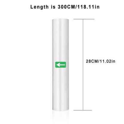 Sous Vide Roll Bags For Vacuum Packing Machine Packaging Food Storage Vacuum Bags for Vacuum Sealer length is 300CM
