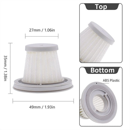 For Xiaomi Mijia Handy Vacuum Cleaner SSXCQ01XY  H13 Hepa Filter Parts Home Car Mini Wireless Replacement Filter Accessories