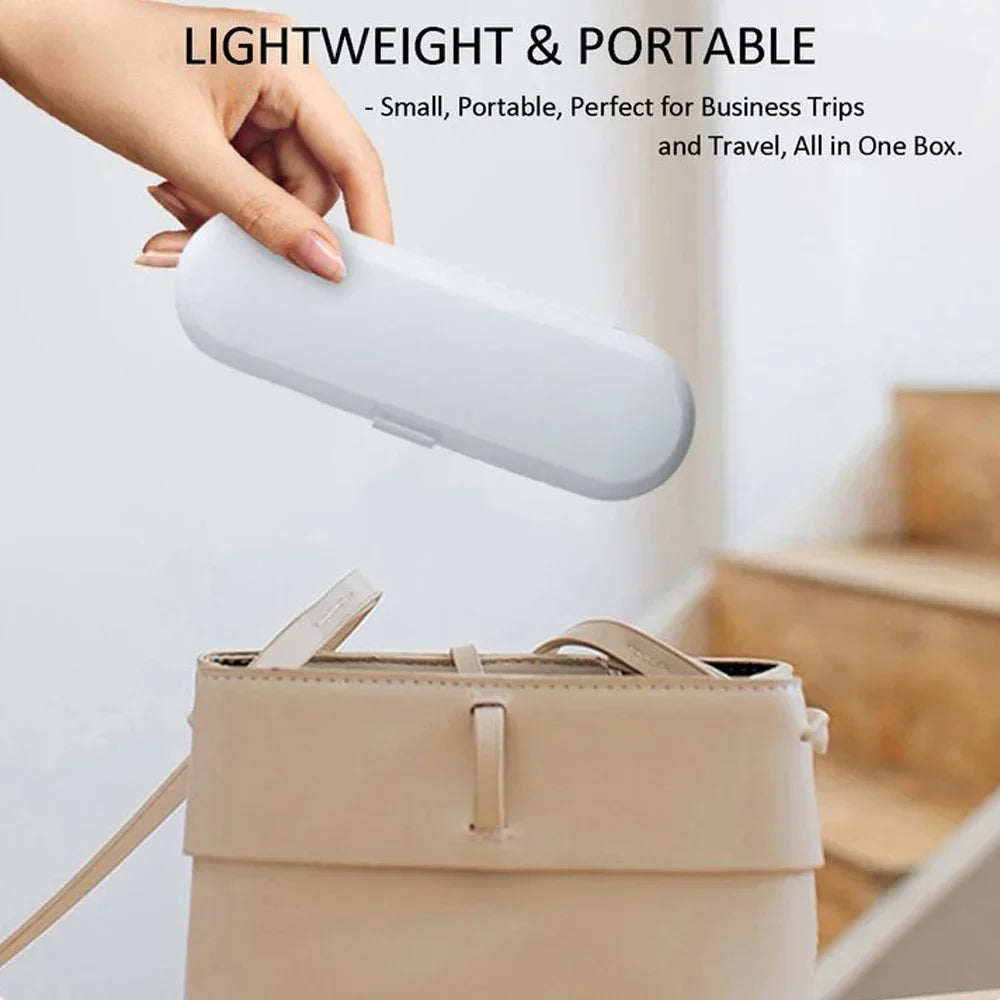 Electric Toothbrush Travel Case Fit for Oral B IO and Philips Sonicare Electric Toothbrush Portable Travel Box Toothbrush Holder