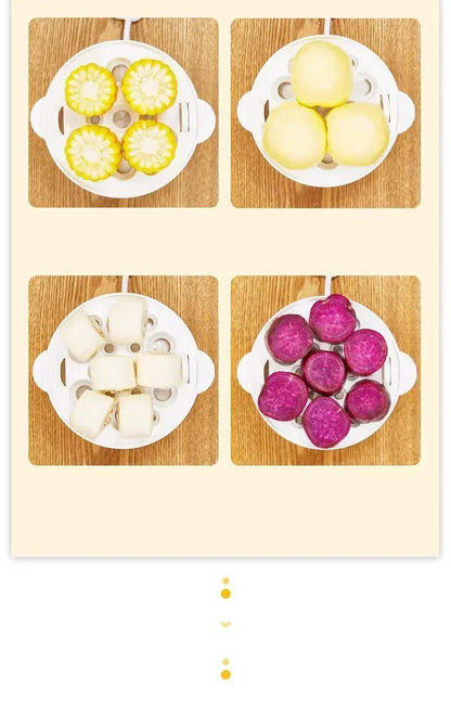 Multifunctional Electric Egg Boiler Double Layers Cooker Mini Steamer Poacher Kitchen Cooking Breakfast Machine breakfast maker