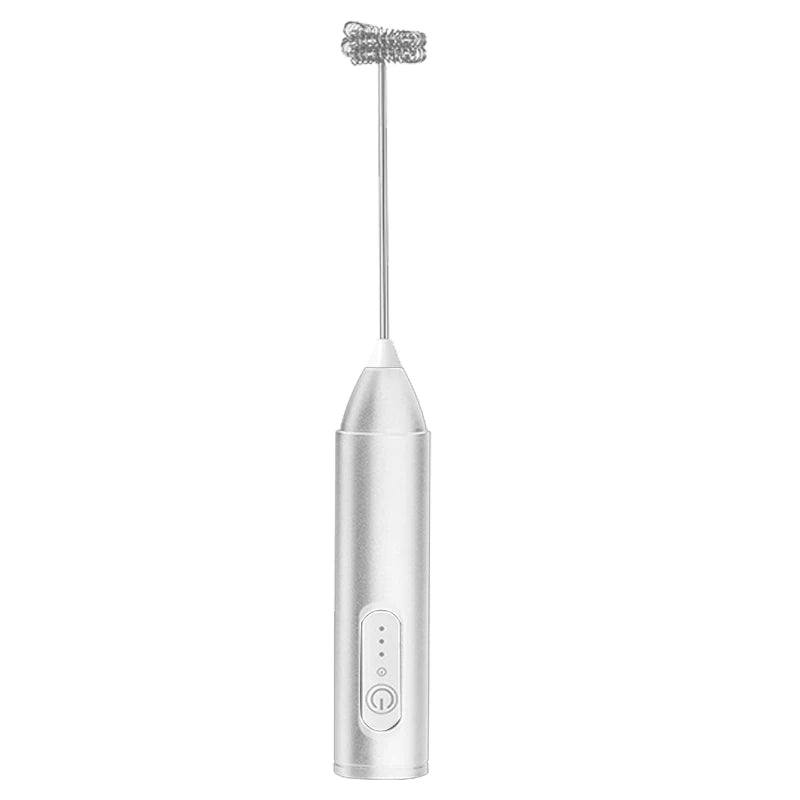 Wireless Milk Frothers Electric Handheld Blender Electrical Mini Coffee Maker Whisk Mixer With USB For Coffee Cappuccino Cream