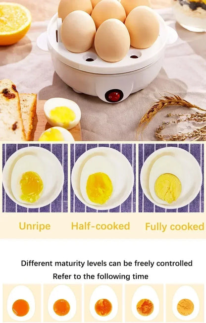 Multifunctional Electric Egg Boiler Double Layers Cooker Mini Steamer Poacher Kitchen Cooking Breakfast Machine breakfast maker