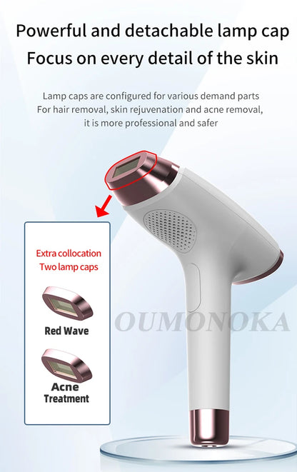 4-in-1 Laser Epilator Laser Hot Sell Permanent IPL Photoepilator Hair Removal Painless Electric Epilator Machine