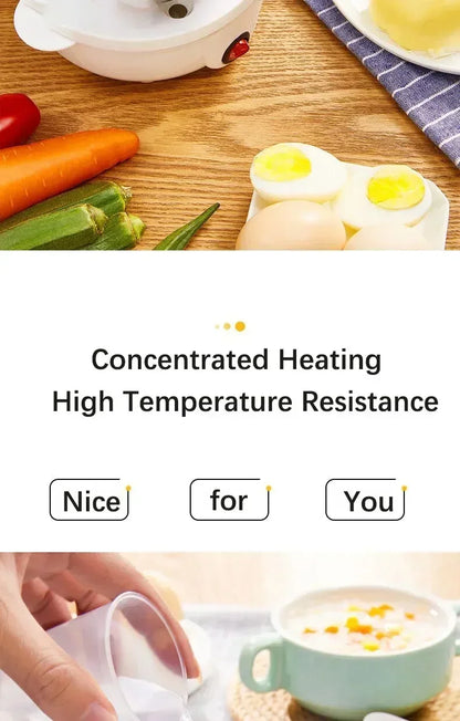 Multifunctional Electric Egg Boiler Double Layers Cooker Mini Steamer Poacher Kitchen Cooking Breakfast Machine breakfast maker