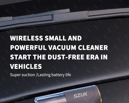SZUK 18000PA Car Vacuum Cleaner Mini Portable Duster Handheld Cleaning Machine Home Appliance Powerful Wireless Vacuum Cleaner